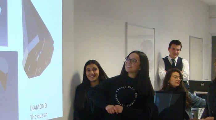 Les élèves du collèges Saint-Exupéry de Mâcon sur le campus Arts et Métiers de Cluny