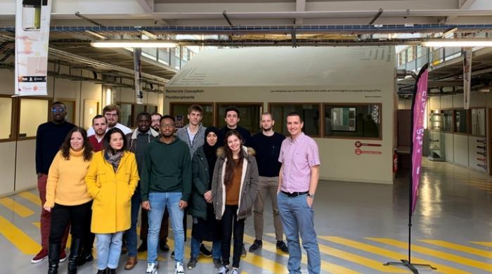 Des apprenants de la fomation organisée pour CapGemini.