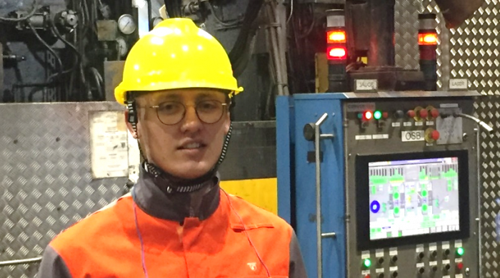 Ludwig Zundel en contrat de professionalisation Management de l'Usine du futur