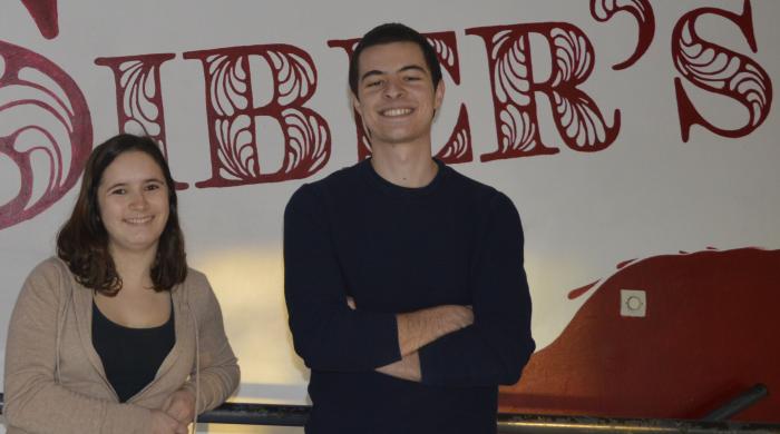 Anaïs André et Théophile Papadopoulos sont au coeur de la gestion de la résidence du campus Arts et Métiers de Metz