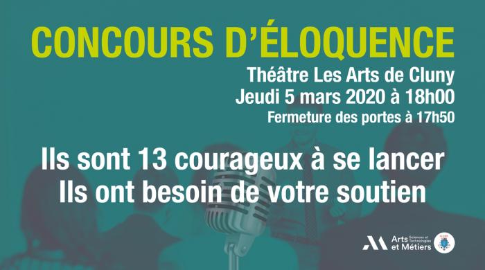 2e édition du concours d'éloquence à cluny