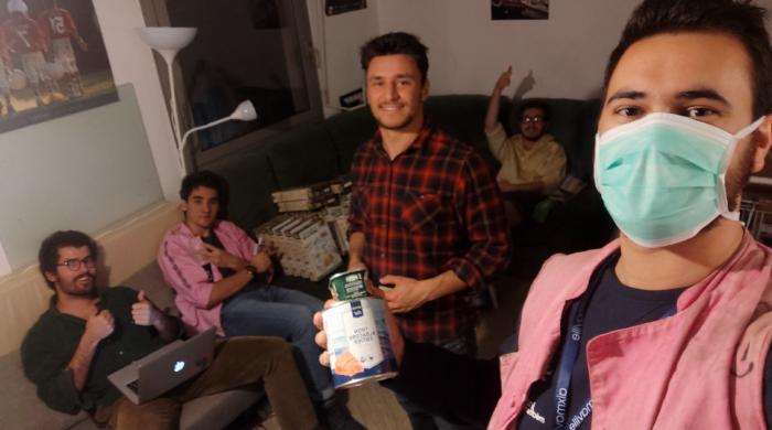 étudiants confinés aix