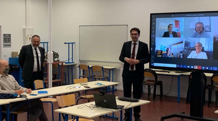 Paul Stief a soutenu sa thèse en visioconférence à l'issu du confinement