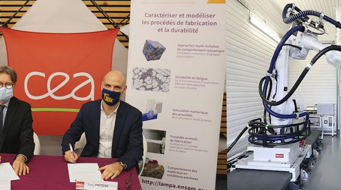 Signature arts et métiers Angers CEA TECH