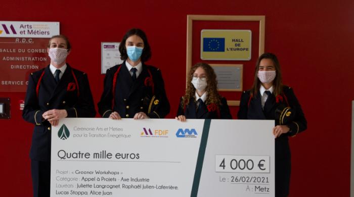 Les étudiants du campus de Metz ont travaillé sur la réduction de l'empreinte carbone des TP