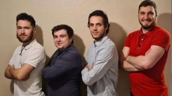 4 étudiants en 2e année du Programme Grande Ecole lauréats du prix Paroi