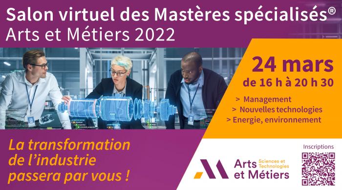 Salon des Mastères Spécialisés Arts et Métiers 