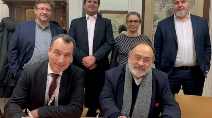 Laurent Champaney, directeur général d’Arts et Métiers et José Massol, président de DSTI