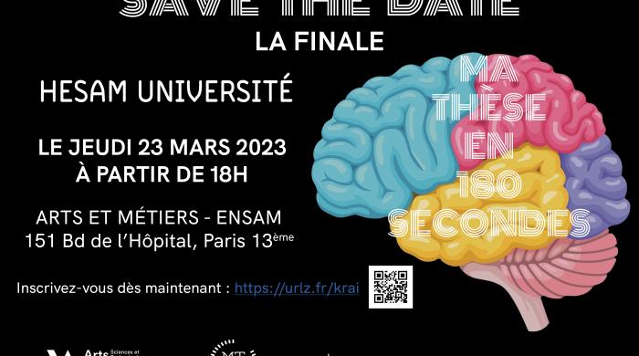 My thesis in 180 seconds: Arts et Métiers candidates
