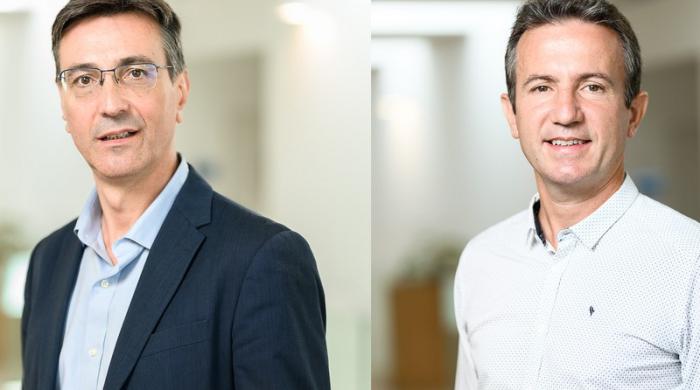 Stéphane Desmaison, directeur d’AMVALOR, et Bertrand Coulon, directeur du Développement d’AMVALOR