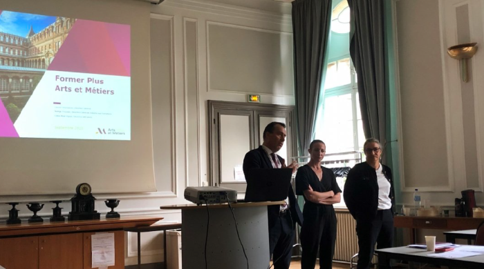 conférence de presse arts et metiers ensam septembre 2023