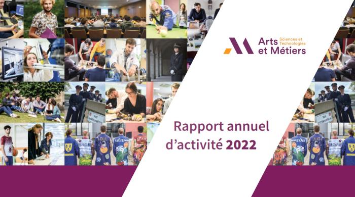Rapport d'activité 2023 banner site Arts et Métiers