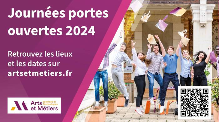 JOURNÉE PORTES OUVERTES - ARTS ET METIERS 2024 - BANNER