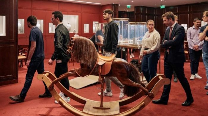 PGE de Lille en visite dans les ateliers d'Hermès