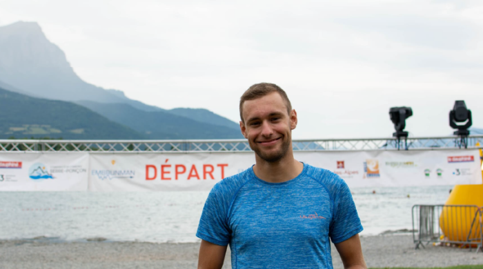 Erwan Lambert, finisher de l'Embrunman 2024