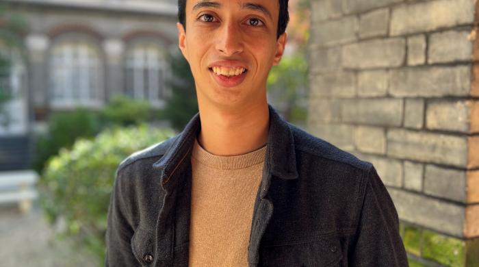 Othmane Niazi, étudiant en expertise TETRA