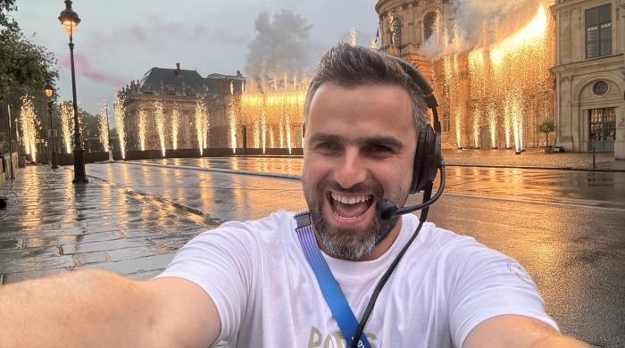 Des Arts et Métiers aux Jeux Olympiques : retrouvez le parcours d'Olivier Fleurette, ancien étudiant Arts et Métiers, qui a participé à la création et à la réalisation des effets pyrotechniques lors des Jeux Olympiques de Paris 2024 !