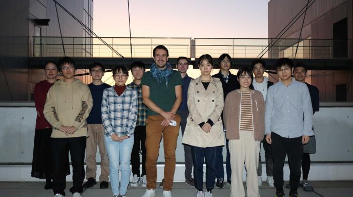 équipe de recherche au Japon