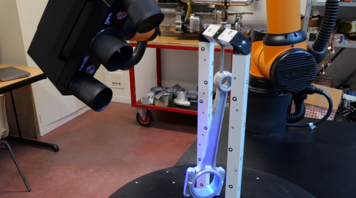 Le scan 3D est la première étape dans un processus de rétroconception