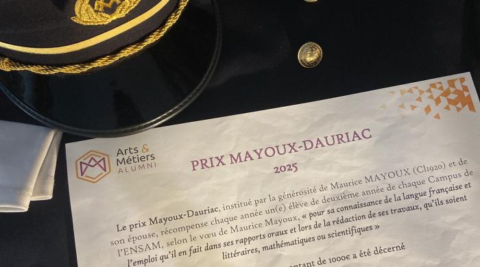 WINNERS OF THE 2025 MAYOUX-DAURIAC AWARD (banner)