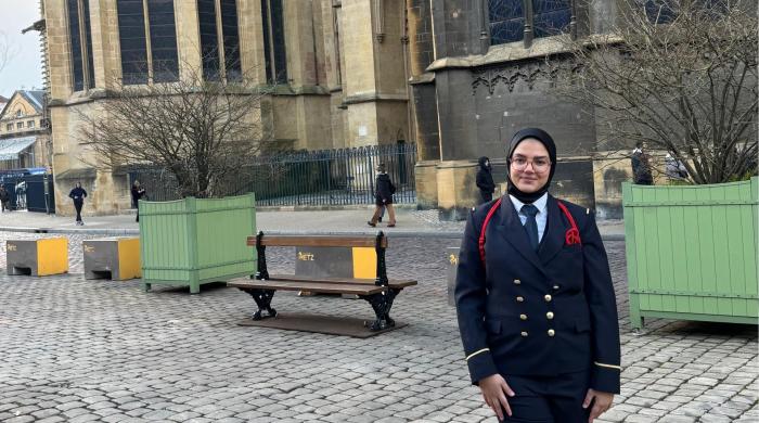 Douaa Jabrane, étudiante de l'expertise Matériaux et Énergies Décarbonés pour une Industrie Durable