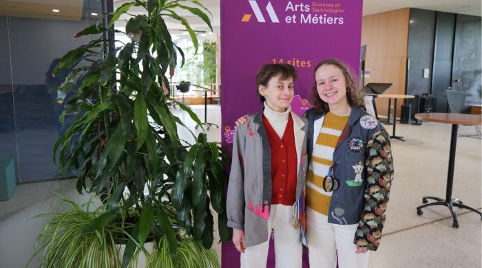 Léontine et Solène ont participé à une convention scientifique étudiante en faveur de l'écologie