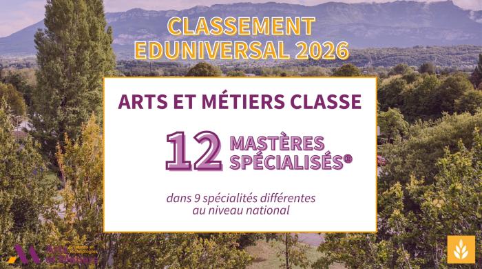 Eduniversal 2026 Arts et Métiers ENSAM
