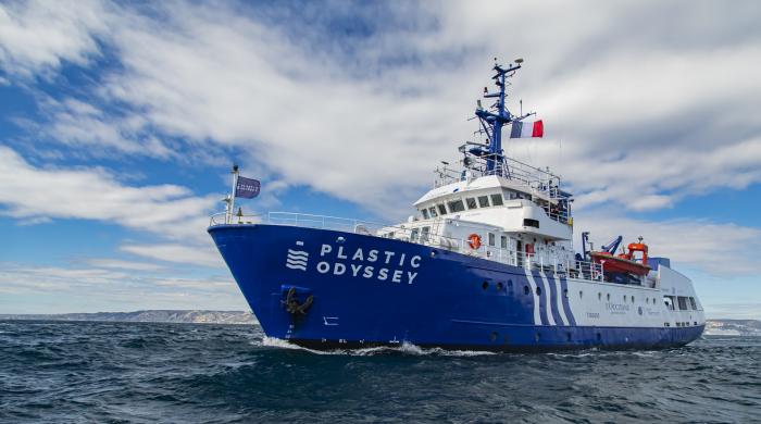 Plastic Odyssey Ship