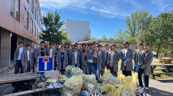 Student waste collection